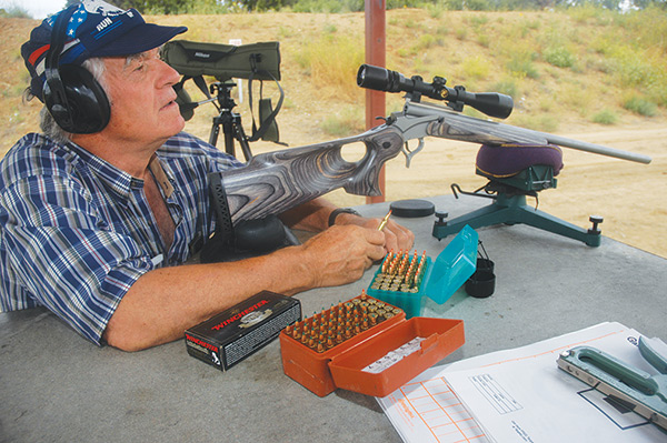 Judd Cooney testing fur friendly bullets