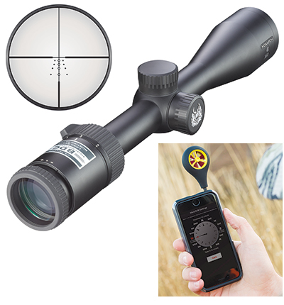 Nikon spot on wind meter and monarch 5 advanced bdc rifle scope